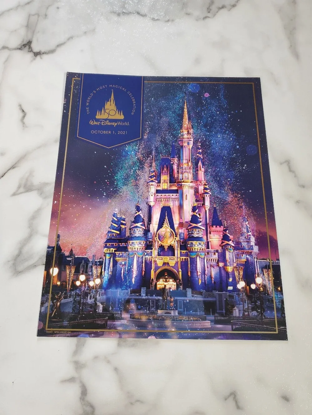 Disney World's Most Magical Celebration Print October 1, 2021
